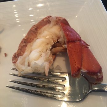 Prime Cut Steakhouse - Lobster, yes that is a dinner fork don't waste your money and the food is not good - Steakhouses Near Me - Jamul, California
