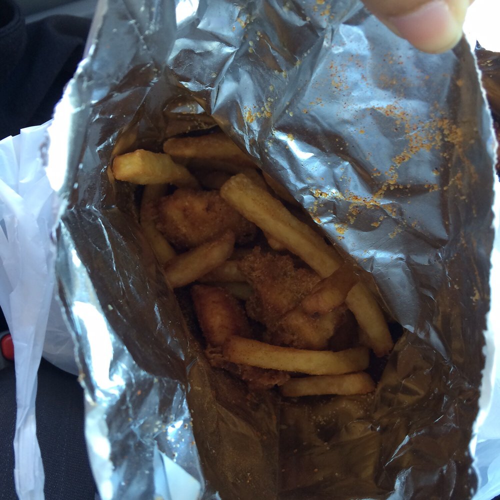 High School special with fries. High School special with fries.