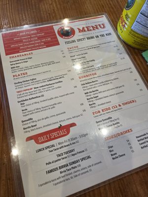 Menu photo 1 El Halal Amigos San Jose, CA