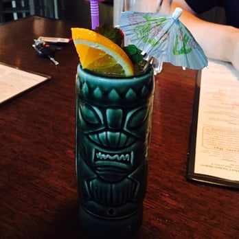 William Jeffrey's Tavern - I decided to try the Fog Cutter... Not a huge fan of the sherry in it but a cool tiki glass - American Near Me - Arlington, Virginia