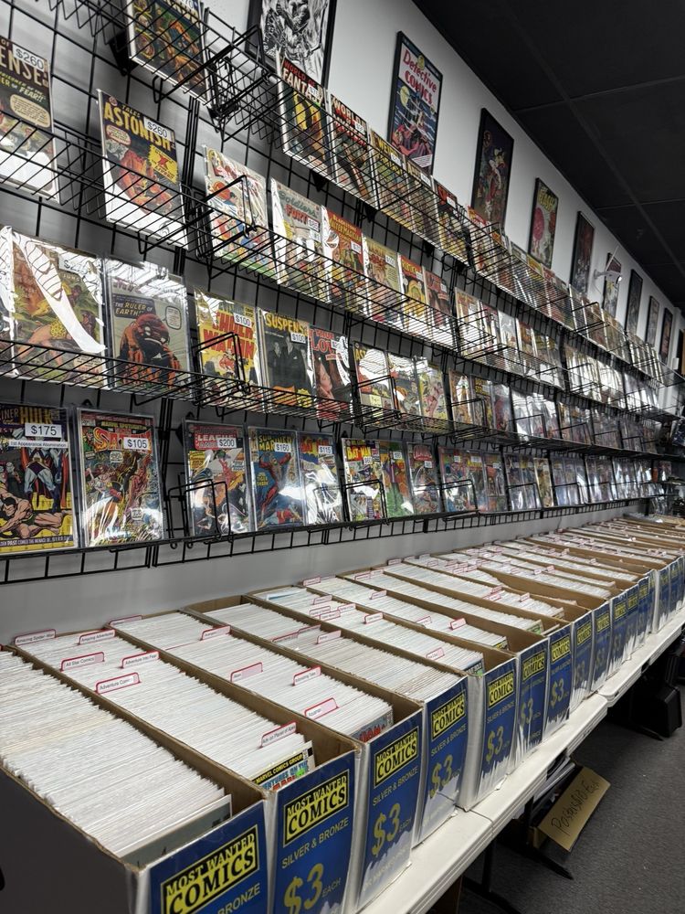 Most Wanted Comics Logo