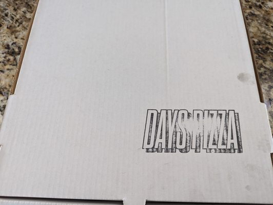 Days pizza by null