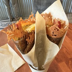 Crepe magouille - Breakfast bacon crepe
