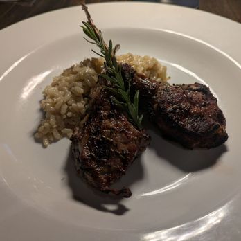 Bodega Malbec - risotto Con Cordero Y Hierbas lamb chop risotto  dinela 2025 summer - Argentine Near Me - Toluca Lake, California