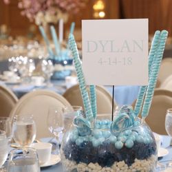 Candylicious of Randolph - Baby Blue Candy Centerpieces