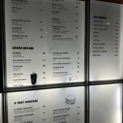 X-Port Pizzeria - Menu