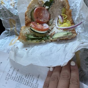 Subway - Notice the receipt with "extra onions" . - Sandwiches Near Me - Kent, Washington Subway - Notice the receipt with "extra onions" . - Sandwiches Near Me - Kent, Washington