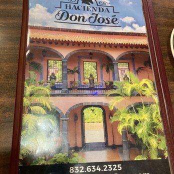 Hacienda Don Jose - Website misspelled on menu - Mexican Near Me - Houston, Texas Hacienda Don Jose - Website misspelled on menu - Mexican Near Me - Houston, Texas