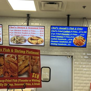 Chef Joseph’s Seafood and Grill - Menu - Seafood Near Me - Norfolk, Virginia