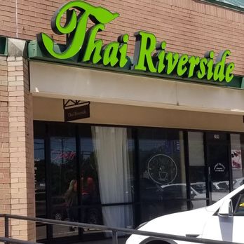 Thai Riverside - Store front located in the middle of a strip mall. - Thai Near Me - Grapevine, Texas