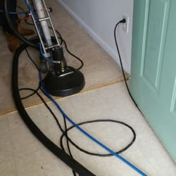 Ace Carpet Cleaning - The RotoVac at work.