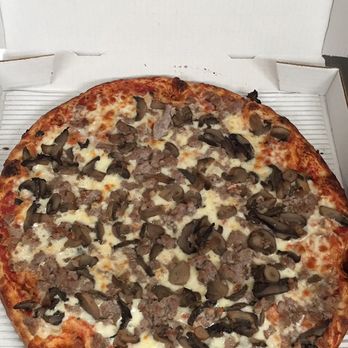 Guy's Pizza - Extra homemade Italian sausage and mushroom - Pizza Near Me - Toledo, Ohio