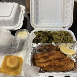 Fried Catfish Combo Plate Fried Catfish Combo Plate