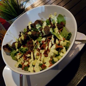 PINCHO - Salad mix with steak and bacon - Burgers Near Me - Miami, Florida