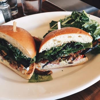 Eat Chow - BTLA sandwich with mixed greens salad - Breakfast & Brunch Near Me - Costa Mesa, California Eat Chow - BTLA sandwich with mixed greens salad - Breakfast & Brunch Near Me - Costa Mesa, California