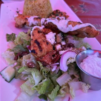 Tree House Cafe - Chicken Kebabs - Mediterranean Near Me - Carmel, California Tree House Cafe - Chicken Kebabs - Mediterranean Near Me - Carmel, California