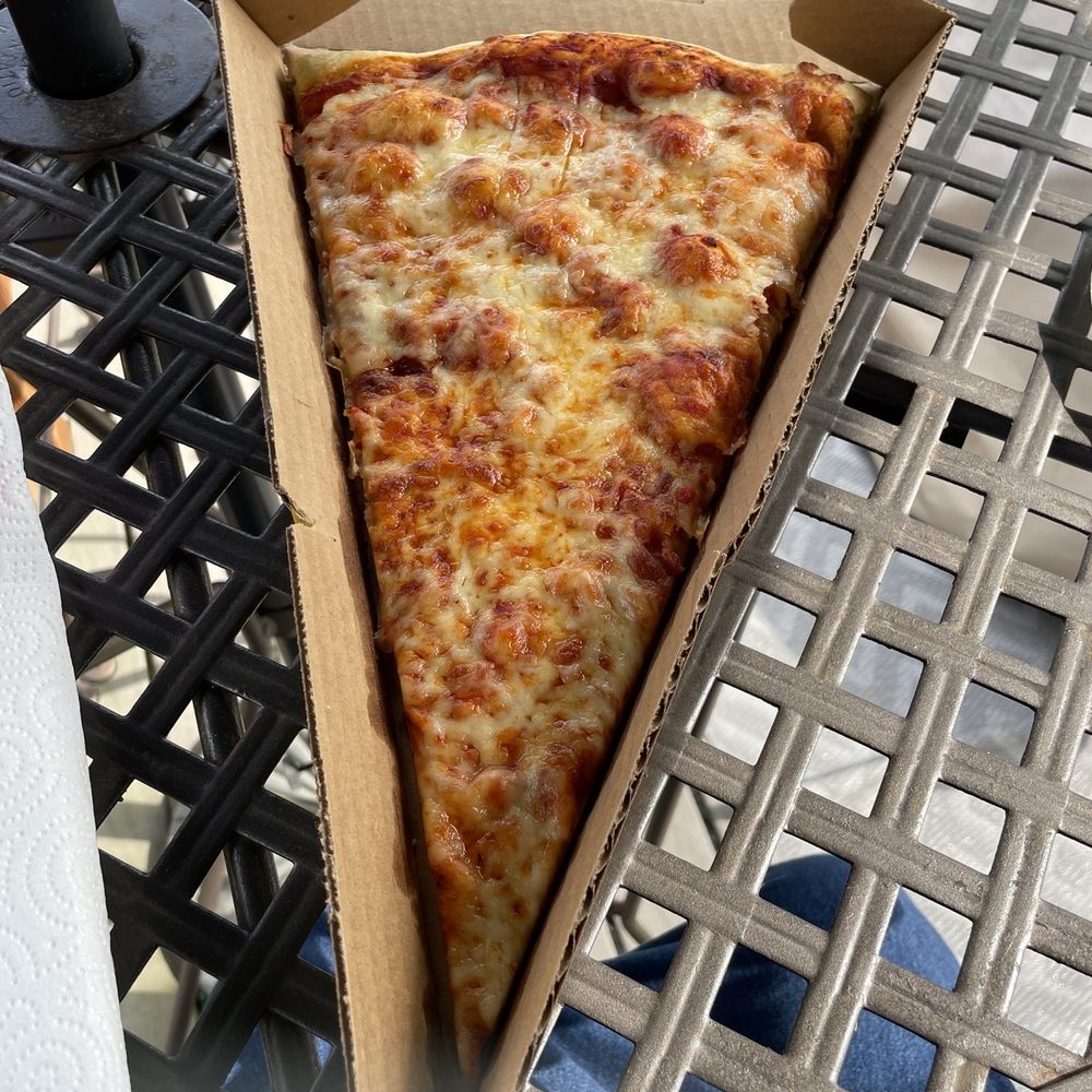 Slice Factory - Huge pizza slice from Slice! - Pizza Near Me - Lyons, Illinois