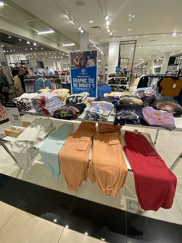 h&m mall near me