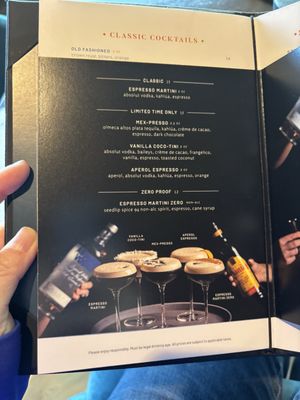 Menu photo 5 Milestones Coquitlam, BC Menu photo 5 Milestones Coquitlam, BC