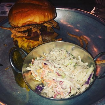 Barleymash - Bbq Burger with jicama slaw - Sports Bars Near Me - San Diego, California