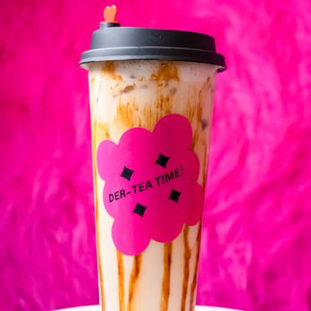 Der Tea Yogurt - Roasted Brown Sugar Milk - Desserts Near Me - Rancho Cucamonga, California