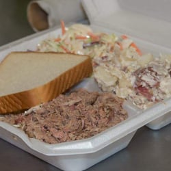 The Painted Chef - BBQ, coleslaw, and potato salad