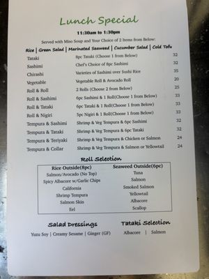 Menu photo 2 Sushi Goshi San Luis Obispo, CA Menu photo 2 Sushi Goshi San Luis Obispo, CA