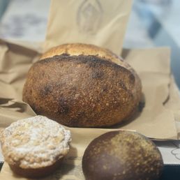 Ube pandesal, spice banana bread and my favorite sourdough Ube pandesal, spice banana bread and my favorite sourdough