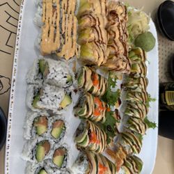 Pick 4 sushi platter