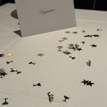 The Capital Grille - Nice congrats note from the team. Cute decorations. - Steakhouses Near Me - Raleigh, North Carolina The Capital Grille - Nice congrats note from the team. Cute decorations. - Steakhouses Near Me - Raleigh, North Carolina