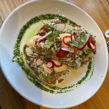 Crown Republic Gastropub - Crab avocado toast. Excellent! - Gastropubs Near Me - Cincinnati, Ohio