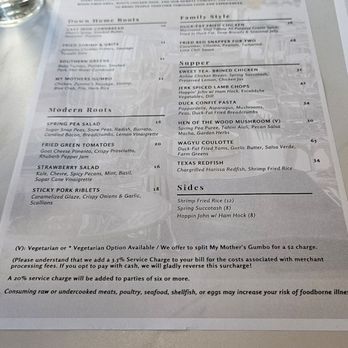 Roots Southern Table - Southern Near Me - Farmers Branch, Texas Roots Southern Table - Southern Near Me - Farmers Branch, Texas