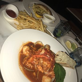 Seafood Bar at The Breakers - Seafood Linguine, Truffle Fries, Red Snapper! AMAZING - Seafood Near Me - Palm Beach, Florida Seafood Bar at The Breakers - Seafood Linguine, Truffle Fries, Red Snapper! AMAZING - Seafood Near Me - Palm Beach, Florida
