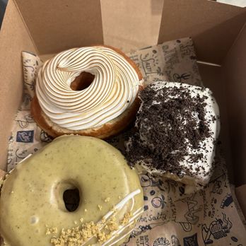 The Salty Donut - Horchata, pistachio, cookies n cream - Donuts Near Me - Austin, Texas