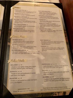 Menu photo 6 Trattoria Dario Vero Beach, FL Menu photo 6 Trattoria Dario Vero Beach, FL
