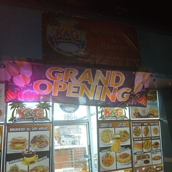 K&G Caribbean Flavors - Front of biz at night - American Near Me - Lauderhill, Florida K&G Caribbean Flavors - Front of biz at night - American Near Me - Lauderhill, Florida