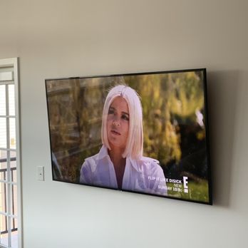 Nextmann Solutions - Mount tv with power concealment. - Security Systems Near Me