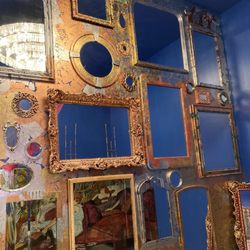Even the bathroom is amazing here