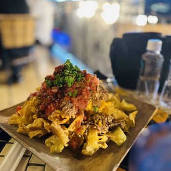 Genius Lounge - LARGE Kalua pork nachos - Japanese Near Me - Honolulu, Hawaii Genius Lounge - LARGE Kalua pork nachos - Japanese Near Me - Honolulu, Hawaii