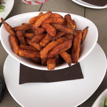 110 Grill - Henrietta - Sweet potato fries and a side of honey - New American Near Me - Henrietta, New York 110 Grill - Henrietta - Sweet potato fries and a side of honey - New American Near Me - Henrietta, New York