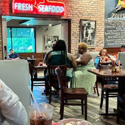 Fish City Grill - Inside the restaurant.