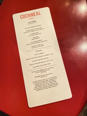 Restaurant Cochineal by null