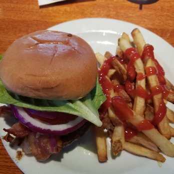 Glory Days Grill - Brisket and Short Rib burger with fries - Sports Bars Near Me - Linthicum Heights, Maryland