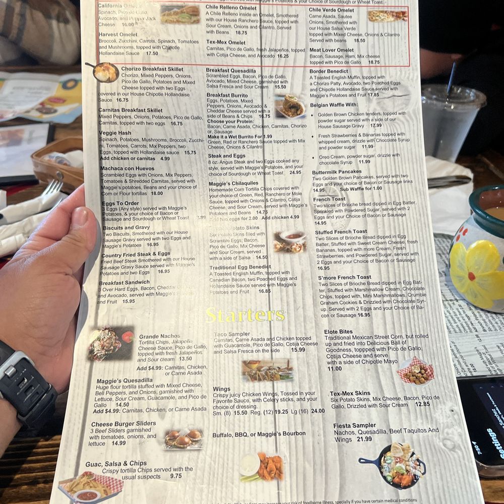 Maggie's Cafe - Menu -2024 - Breakfast & Brunch Near Me - San Diego, California