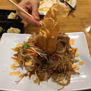Omokase Sushi - Crunchy tatami roll - Japanese Near Me - Fontana, California Omokase Sushi - Crunchy tatami roll - Japanese Near Me - Fontana, California
