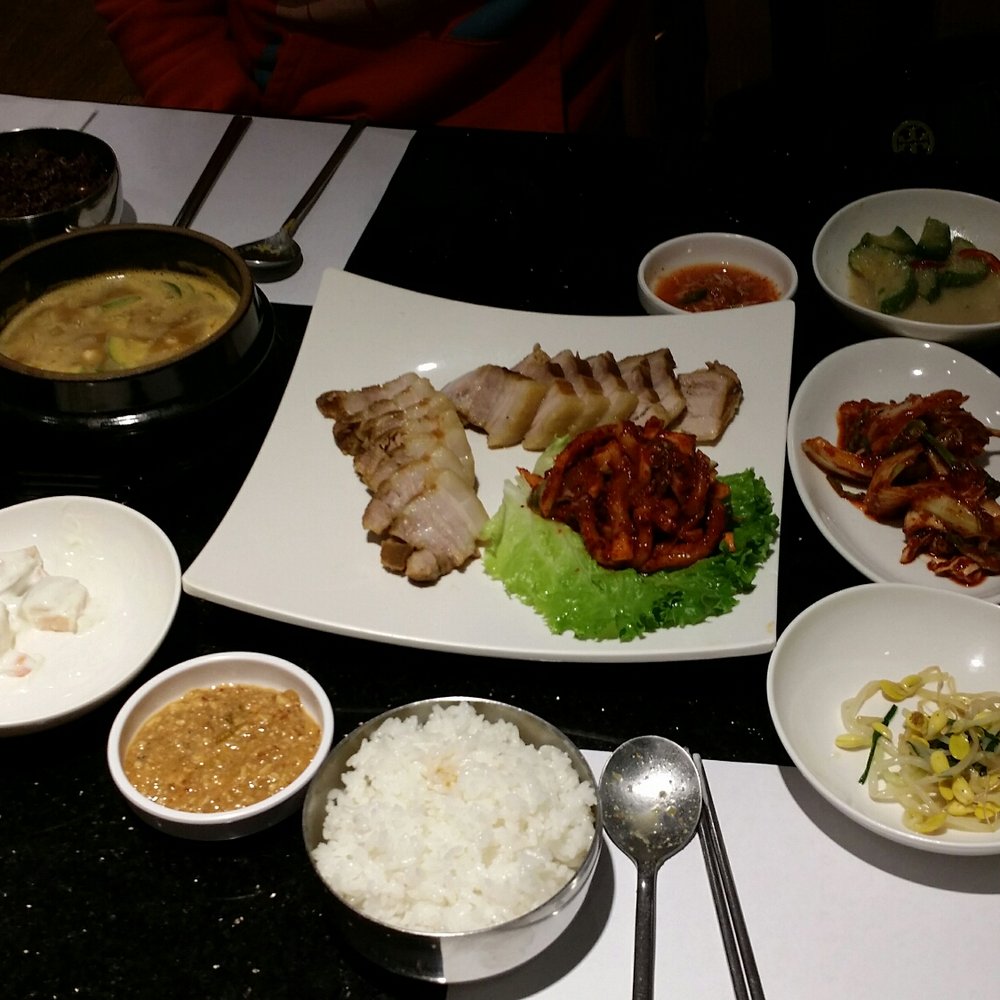 Mindeulle - Ssambap with pork belly for $13.99? Can't beat that. - Korean Near Me - Buena Park, California Mindeulle - Ssambap with pork belly for $13.99? Can't beat that. - Korean Near Me - Buena Park, California