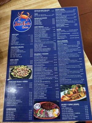 Menu photo 1 La Jaiba Loca Graniteville, SC Menu photo 1 La Jaiba Loca Graniteville, SC