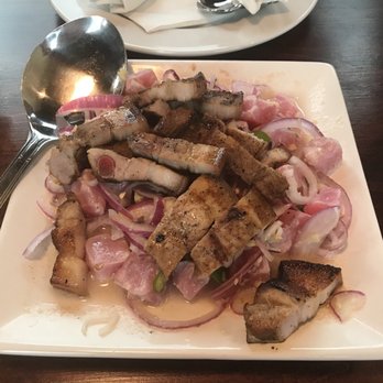 Gerry's Grill - Sugba Kinilaw - Tuna ceviche with grilled pork - Filipino Near Me - Houston, Texas Gerry's Grill - Sugba Kinilaw - Tuna ceviche with grilled pork - Filipino Near Me - Houston, Texas