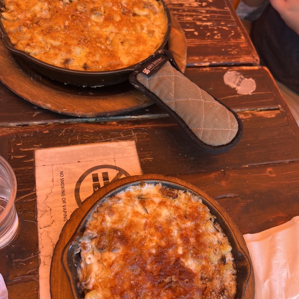 S'MAC - A mongo size Cheeseburger Mac and a nosh size Parisen Mac. - American Near Me - New York, New York S'MAC - A mongo size Cheeseburger Mac and a nosh size Parisen Mac. - American Near Me - New York, New York