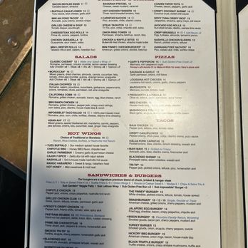 Finney's Crafthouse - Burbank - Starters page - New American Near Me - Burbank, California